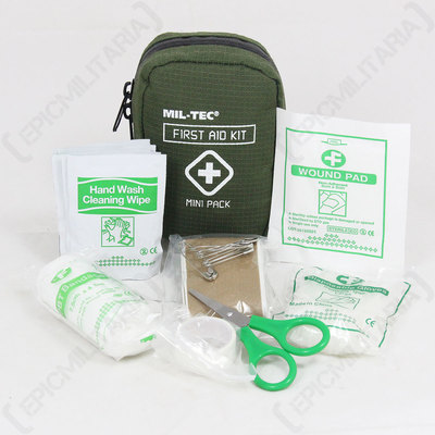 Mini Erste Hilfe Set - Kleines Notfallzubehör für Camping Wandern Auto Reisen