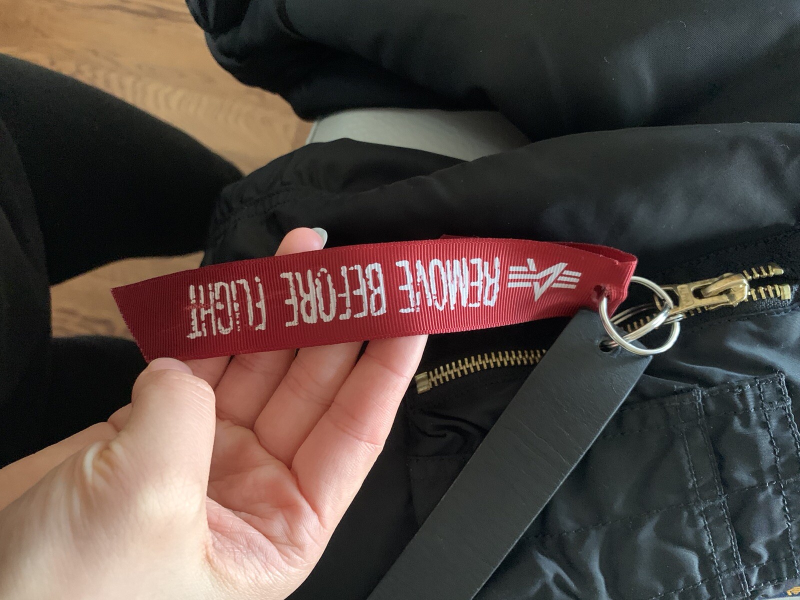 alpha industries flight jacket small - image 6