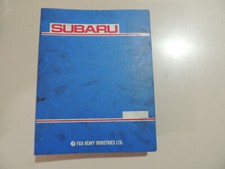 Werkstatthandbuch Subaru Libero DX SDX  E10  1,0L 2WD 4WD Reperatur Wartung 1983