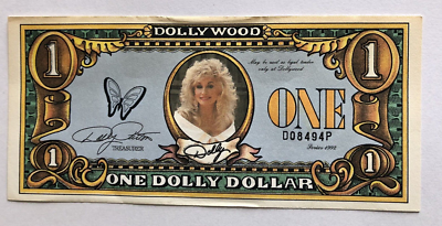Dolly Parton DOLLARS DOLLYWOOD 1992 Sequential Uncirculated Lot of