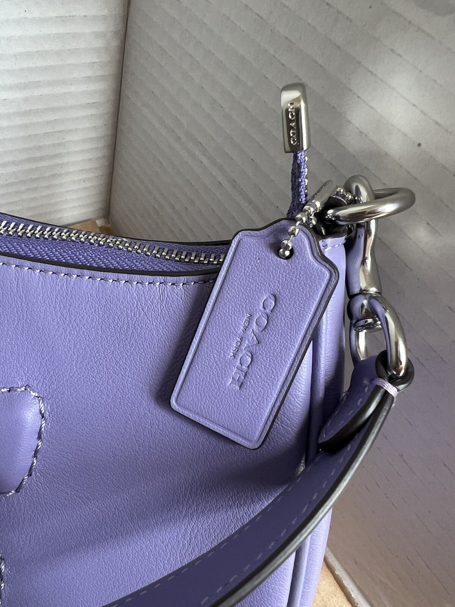NWT Coach CR099 Teri Shoulder Bag Light Violet / Purple
