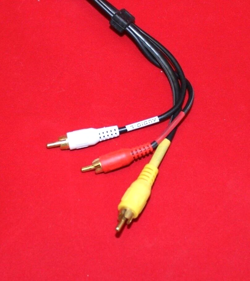 Composite Video and Stereo Audio Cable, 3 feet - new open box - Image 2 of 2