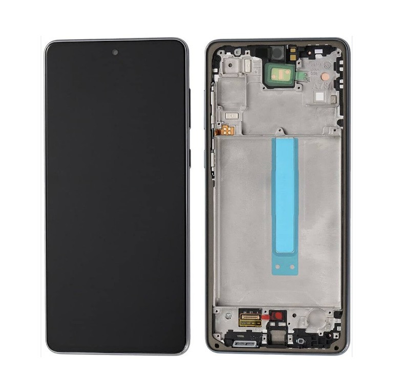 Vitre tactile Samsung A73 dalle OLED de rechange avec frame de montage stable