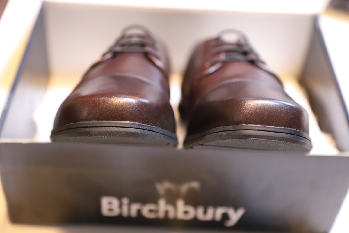 Birchbury Brenston Barefoot Dress Shoes Men’s 16 Brown Minimalist Leather READ Our Brenston barefoot dress shoes in light brown colour is  main image 2