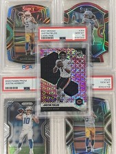 🔥 Gem Mint PSA 10 Justin Fields, Pink Camo Mosaic Prizm #304, 2021 Bears🔥