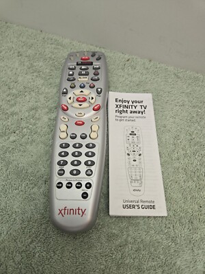 Xfinity Comcast Custom DVR 3 Device Remote AW001 & User Guide