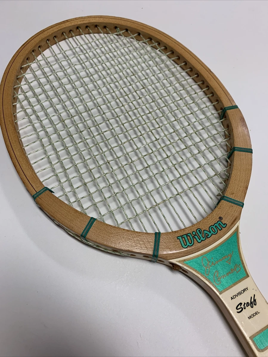 Raquette Tennis Wilson Jimmy Connors Champs – Années 70, 27 Pouces, Avec étui