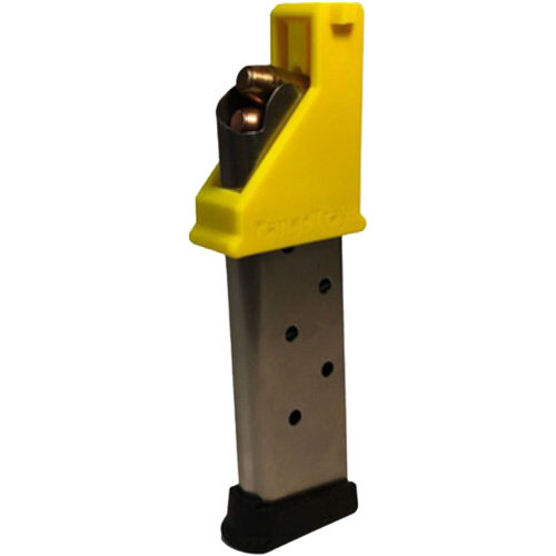 RangeTray Magazine Loader Speedloader for The Kimber Micro 9mm Yellow