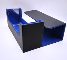 Schwarz Blau Magnetic Card Holder Tray Box Card Deck Storage Yu-Gi-Oh Pokemon