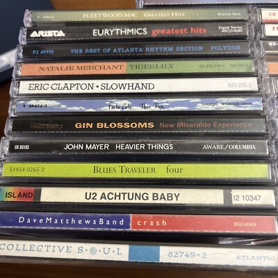 CD lot U-pick Chicago, Bob Segar, Billy Squier, Jackson Browne, Dave Mathews, U2