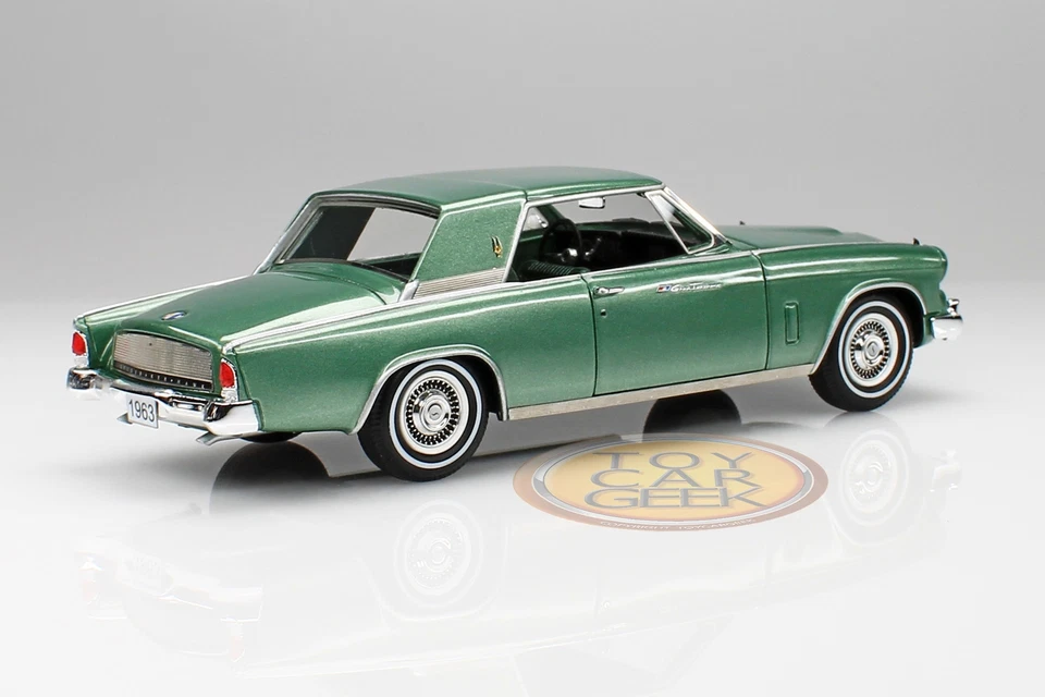 Studebaker Gran Turismo Hawk 1963 - Green Mist 1:43 GLM GLM 165104 Foto 2 de 2