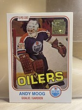 2001-02 Topps Archives  O-Pee-Chee  Andy Moog #120 Rookie Reprint #24