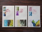 Japan Stamp First Day Cover National Park and Quasi-national 3 Covers 1967