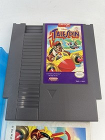 Nintendo NES Disney Talespin Nintendo 1985 And Translucent Case