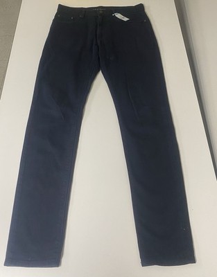 Mott & Bow Jeans Mens 31x32 Dark Blue Denim Skinny