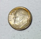 1948 Silver Roosevelt Dime, Uncirculated, Nicely Toned