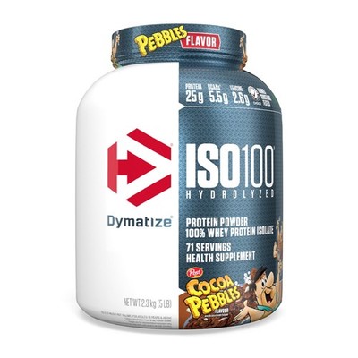 Dymatize x Cocoa Pebbles ISO100 Whey 5 Pound (Pack of 1),