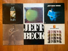 Lot of 6 Jeff Beck LPs Truth Beck-Ola Wired Blow By Blow There and Back