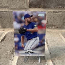 Topps Stadium Club 2025 Max Scherzer #136 Toronto Blue Jays Baseball Card