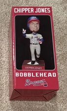 RARE NEW IN BOX Chipper Jones Atlanta Braves 2012 SGA Bobblehead - FREE SHIPPING