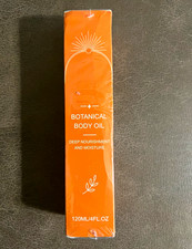 Botanical Body Oil Moisturizing Deep Nourishment 4 fl oz Clear Unisex