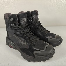 Vans MTE Crestline ADV GORE-TEX Men s Size 6 High Triple Black Shoes Boots New