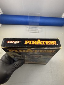 Nes Pirates! CIB Complete With Game Box Manual W/ Rare Map! Authentic Fast Ship