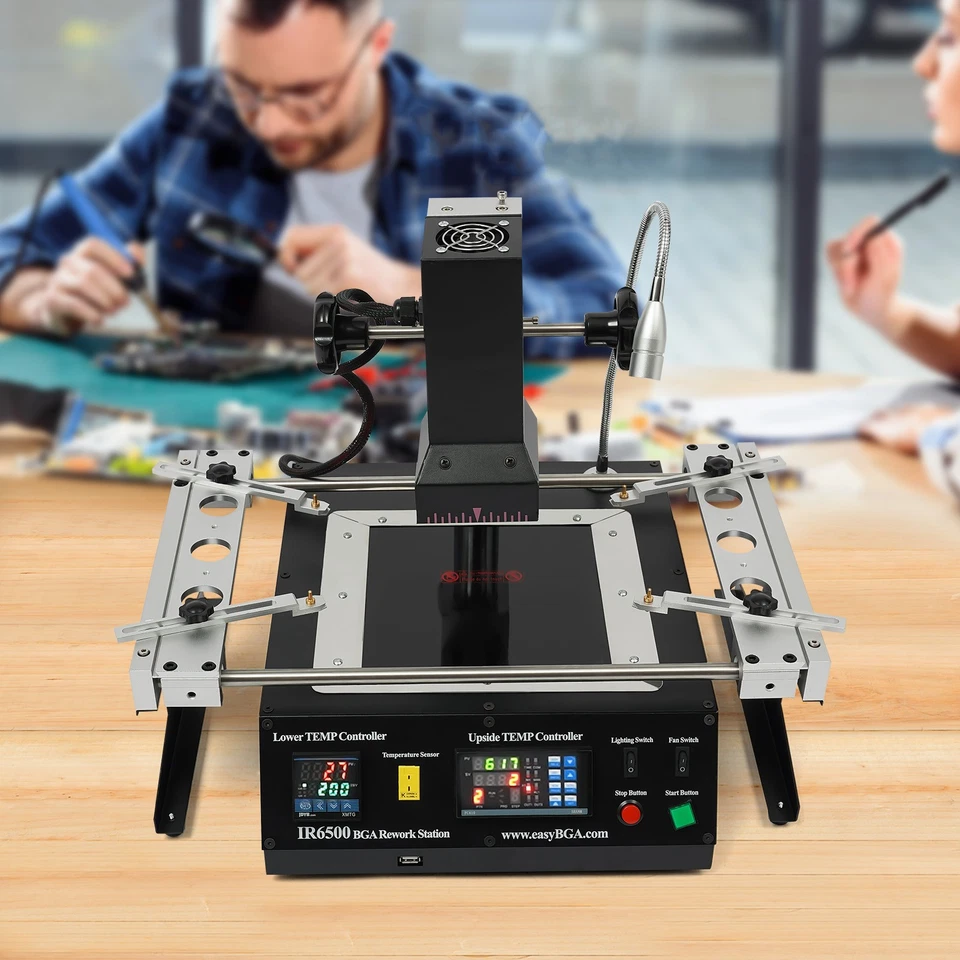 Станция переделки BGA IR6500 комплекты для инфракрасного шарикования паяльный сварочный аппарат - Изображение 2 из 4