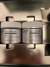No7 Future Renew Damage Reversal Skincare Set Day & Night Creams + Serums SPF40
