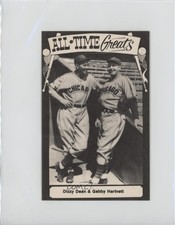 1973-79 TCMA All-Time Greats Postcard Back Dizzy Dean Gabby Hartnett HOF 0nr3