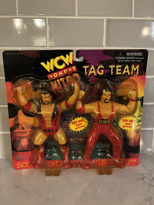 WCW Monday Nitro Tag Team Scott Hall and Kevin Nash OUTSIDERS NIB