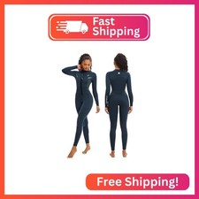 Seaskin Wetsuits for Womens 2mm Front Zip Full Body Diving Suits