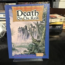 WARHAMMER Fantasy Role Play DEATH ON THE REIK Enemy Within Campaign Book w/map