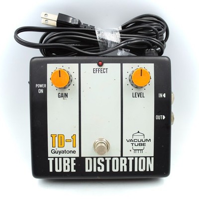 Guyatone TD-1 Tube Distortion Made in Japan Vintage Guitar Effect Pedal 81205450