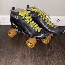 De Colección Labeda SP204 Patines de Velocidad Talla 7 Cuero Quad Cruiser Pacer Derby