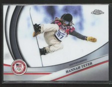 Hannah Teter 2026 Topps Chrome U.S. Winter Olympic Team Hopefuls #148
