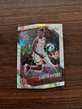 2025 Panini Prizm WNBA #131 Saniya Rivers Ice Prizms