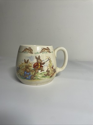 Royal Doulton BUNNYKINS ''Regd Trade Mark'' Tea Cup English Fine China Baby Vtg
