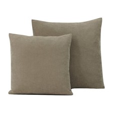 MONACO Kissenbezug Kissenhülle Sofakissen Dekokissen Samtoptik Samt 2 Größen