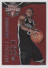 2014-15 Panini Totally Certified Platinum Red 177/279 Markel Brown #176 qa4