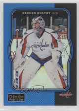 2017-18 O-Pee-Chee Platinum Retro Rainbow Blue 147/149 Braden Holtby #R-46 y1g