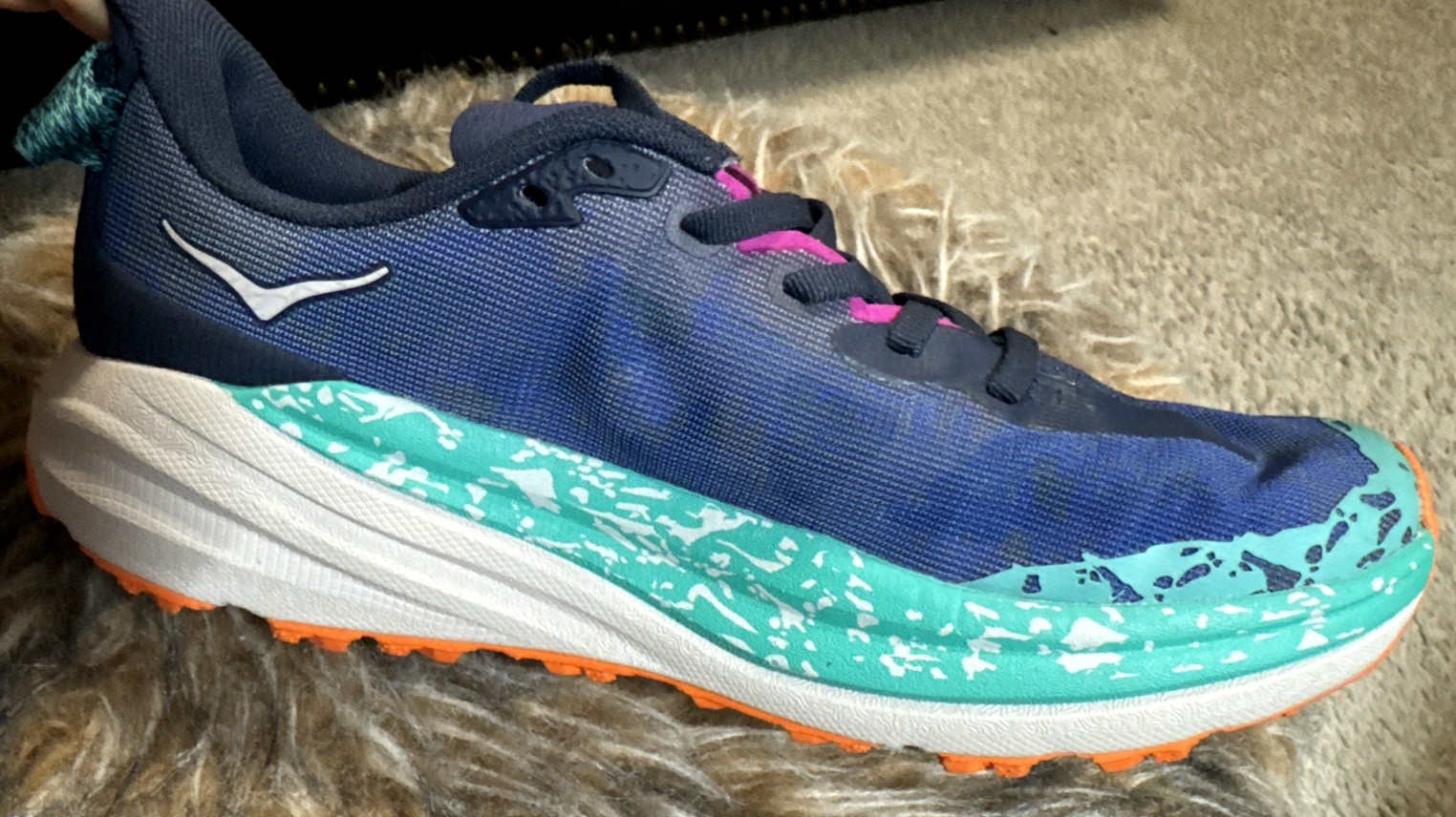 Hoka One Speedgoat 6 (LEFT Shoe Only) Size 8B US Amputee Running Shoes Women"s thumbnail 3