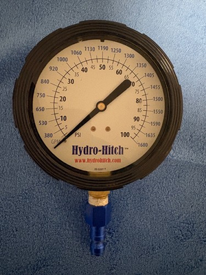 #ad #ad HYDRO HITCH 4quot; NST Fire Hydrant Pressure Gauge 100PSI amp; 1680GPM $34.99