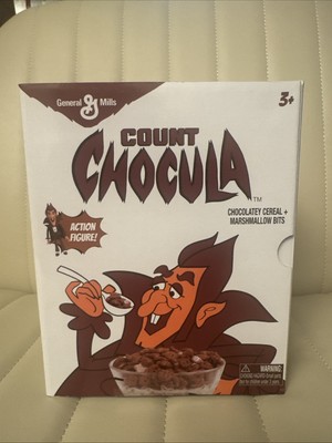 New Jada Toys General Mills Cereal Count Chocula 6'' Plastic Toy Action Figure  