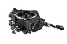 Holley Efi 534-293 Terminator X Stealth 4150 Throttle Body 4 Injectors Black
