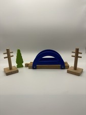 Wooden Railway Bridge Scene Bundle Bigjigs/Brio Compatible