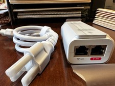 Ubiquiti PoE Adapter POE-24-30W-G-WH 24v 1.25a Giga Poe White Pwr