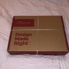 Pfister LG49-TNTB Tenet 1.2 GPM Widespread Bathroom Faucet - Matte Black -New