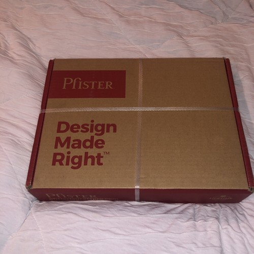 Pfister LG49-TNTB Tenet 1,2 GPM breite Badarmatur - Mattschwarz - Neu - Bild 1 von 12