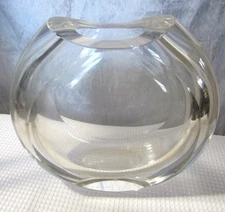 Vintage Carlo Moretti Signed Murano Eclissi Art Glass Vase 7.25" x 8.5"